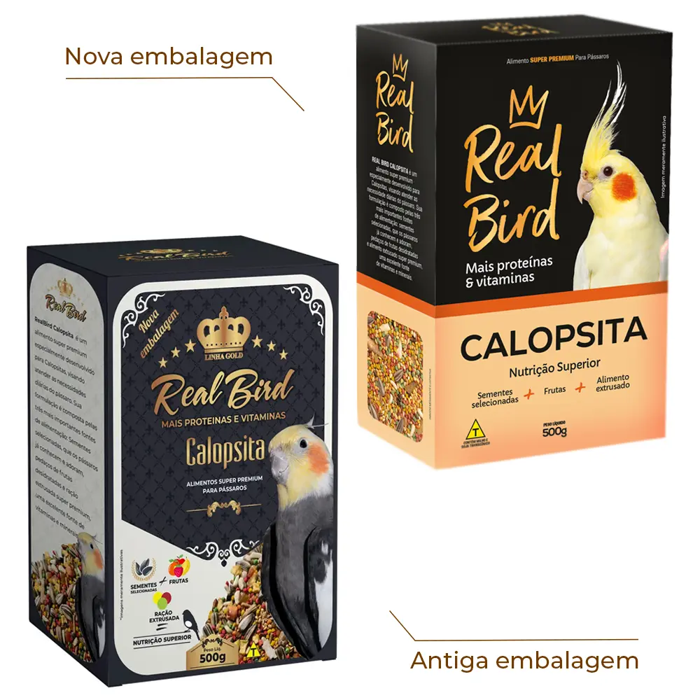 Ração Real Bird Calopsita Zootekna